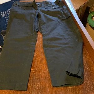 The Limited light weight black cropped pants, Cassidy fit